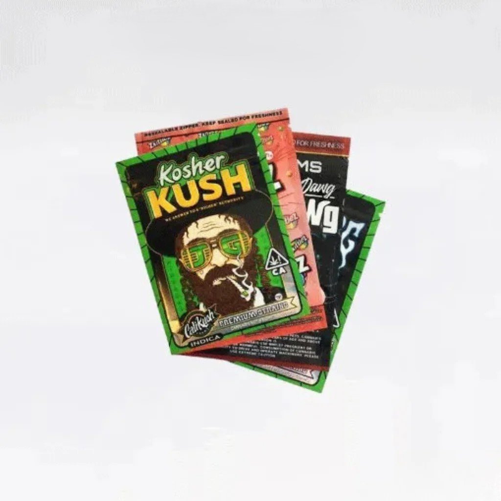 Kosher Kush Mylar Bags