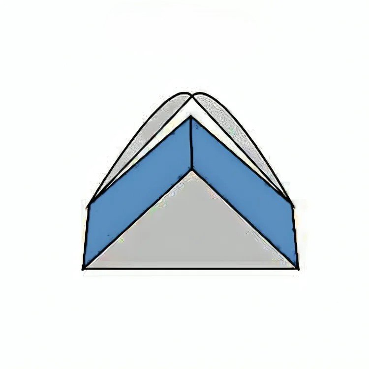 Triangular Tray Lid Boxes