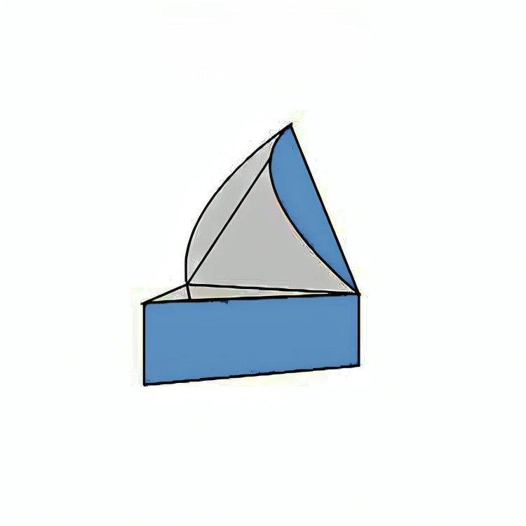 Triangular Tray Lid Boxes